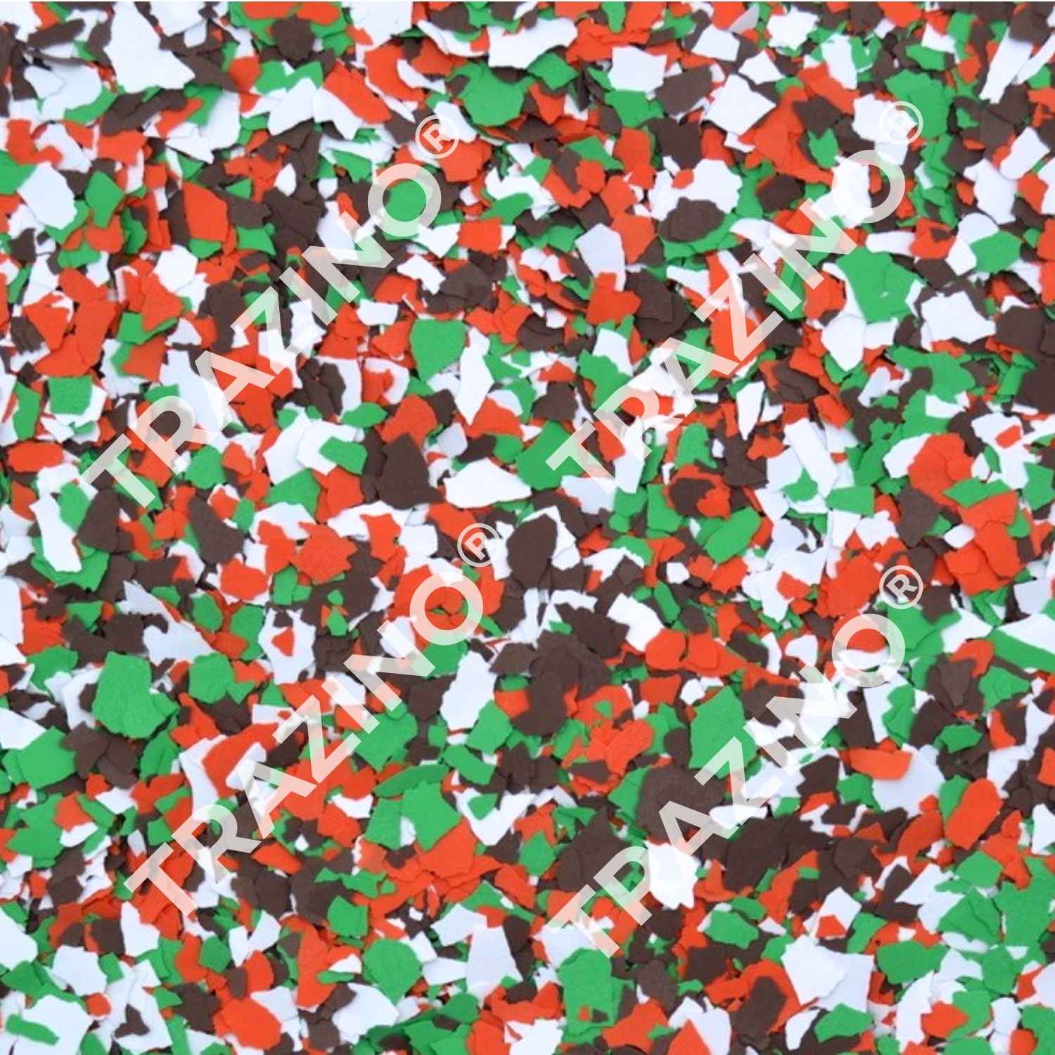 Trazino® Farbchipsmischung Christmas zum Einstreuen für Beschichtungen Trazino® Farbchipsmischung Christmas zum Einstreuen für Beschichtungen